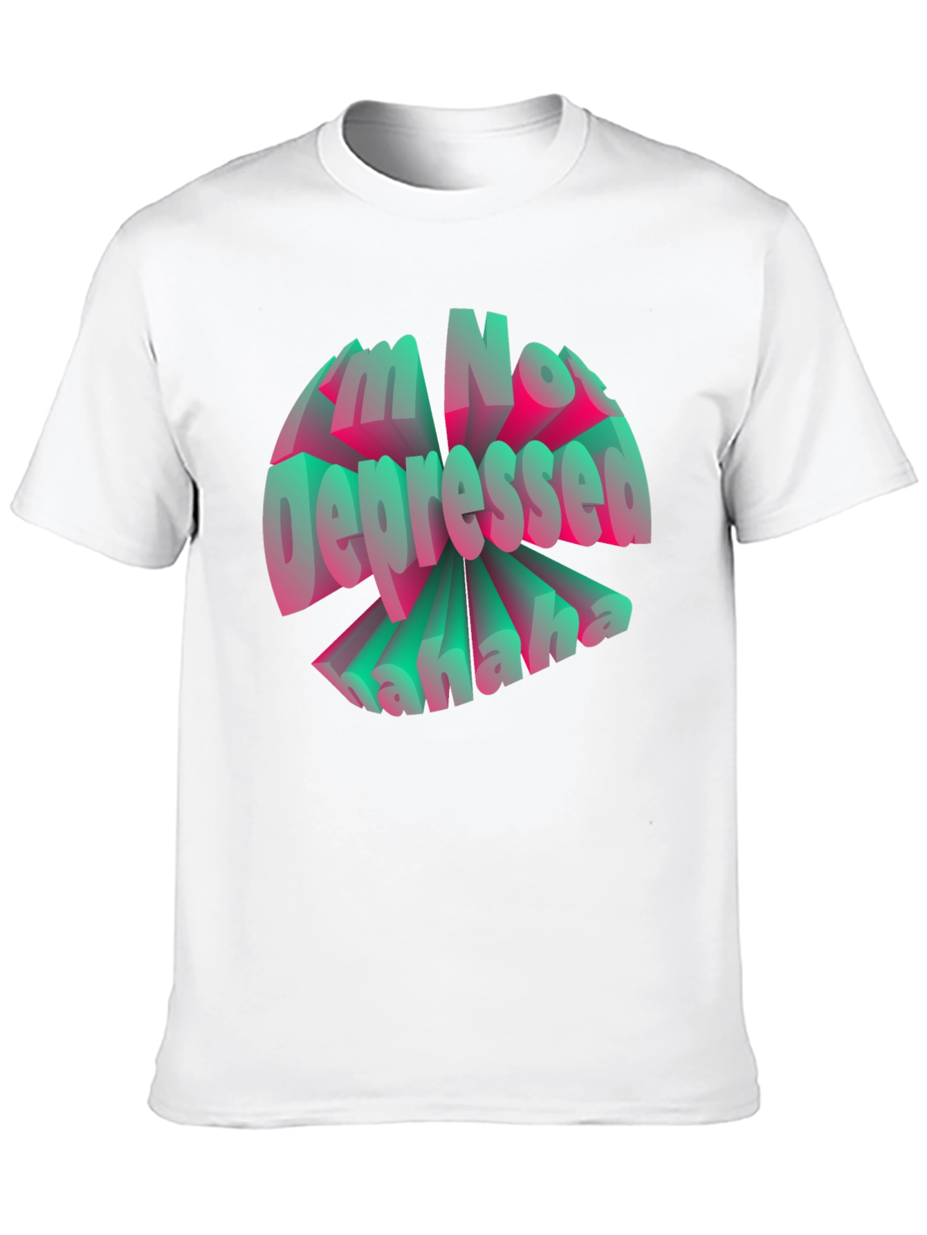 Im Not Depressed Graphic T-Shirt