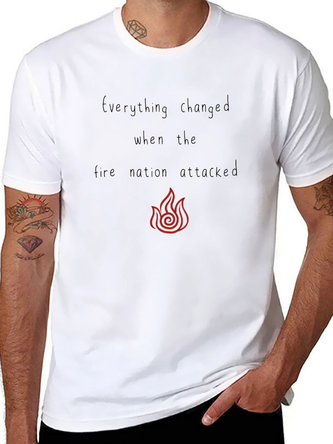 Fire Nation Attack Graphic T-Shirt