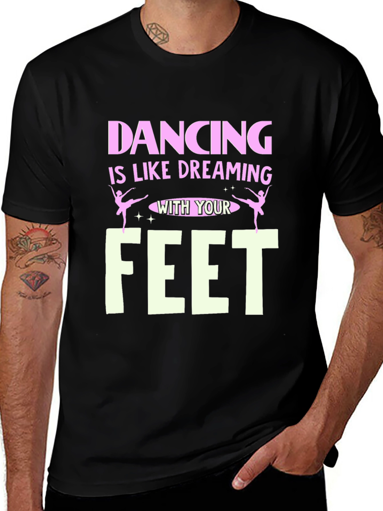 Dancing is Like Dreaming With Your Feet T-Shirt