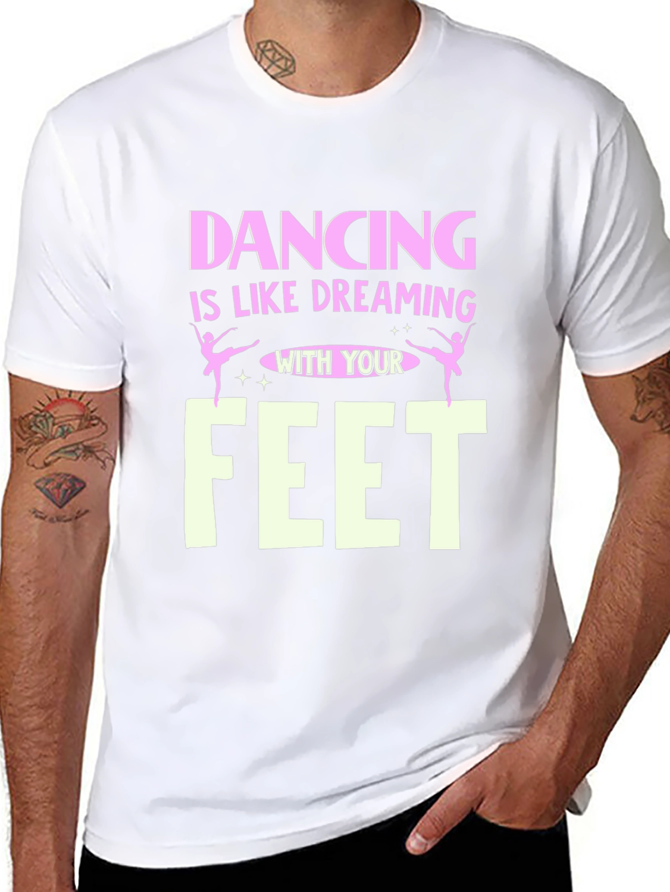 Dancing is Like Dreaming With Your Feet T-Shirt