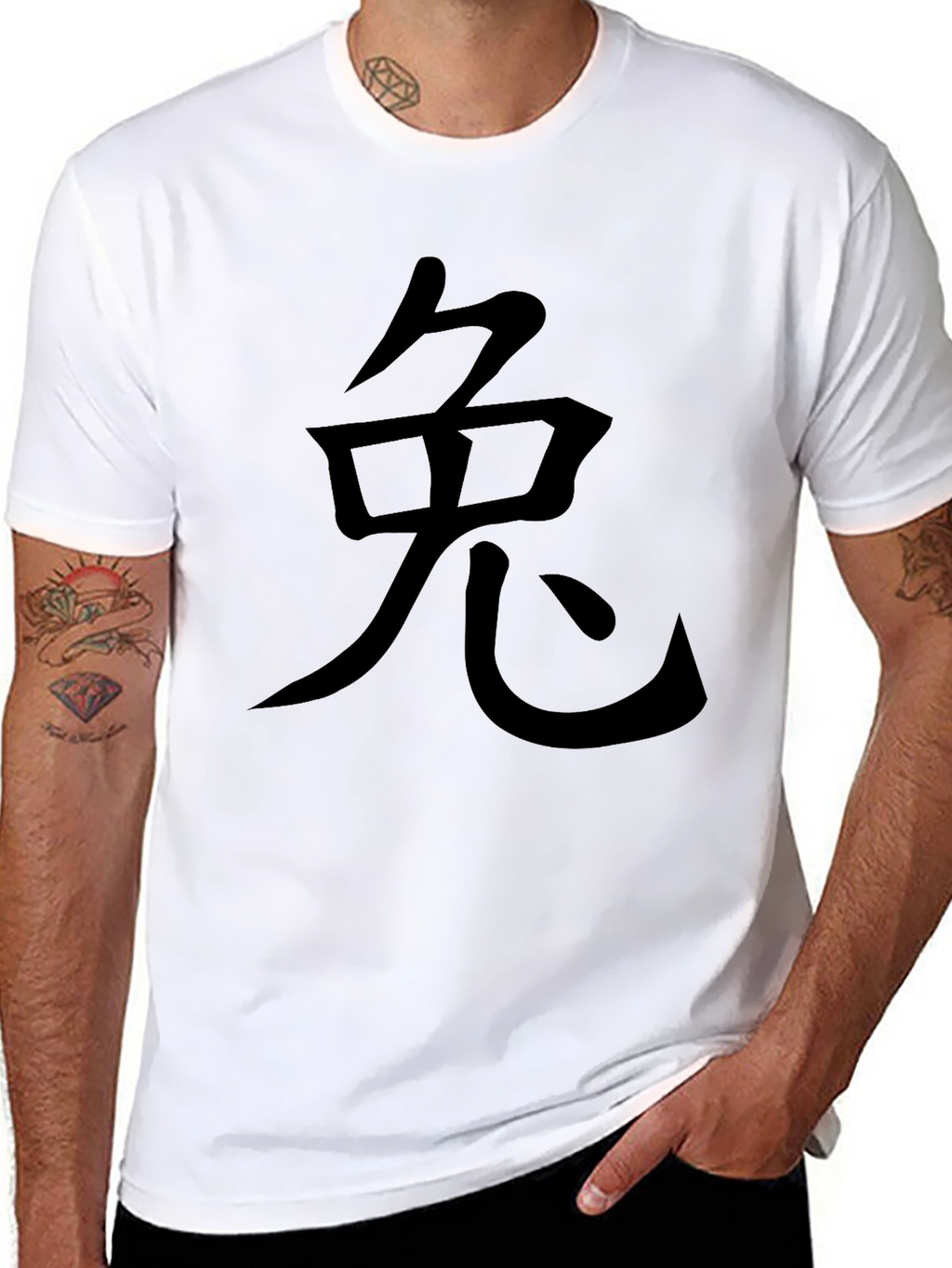 Chinese Zodiac Rabbit Black T-Shirt