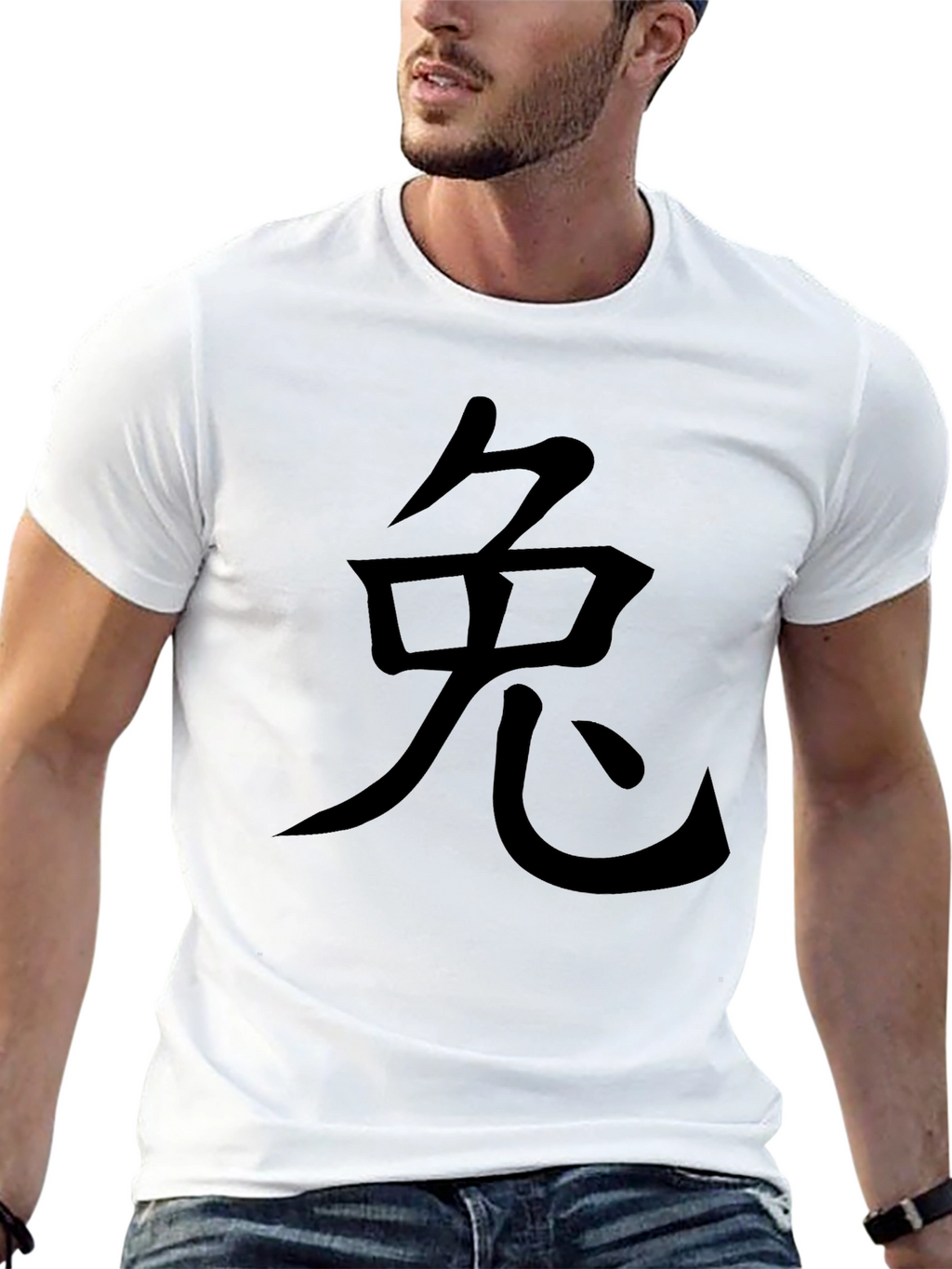 Chinese Zodiac Rabbit Black T-Shirt