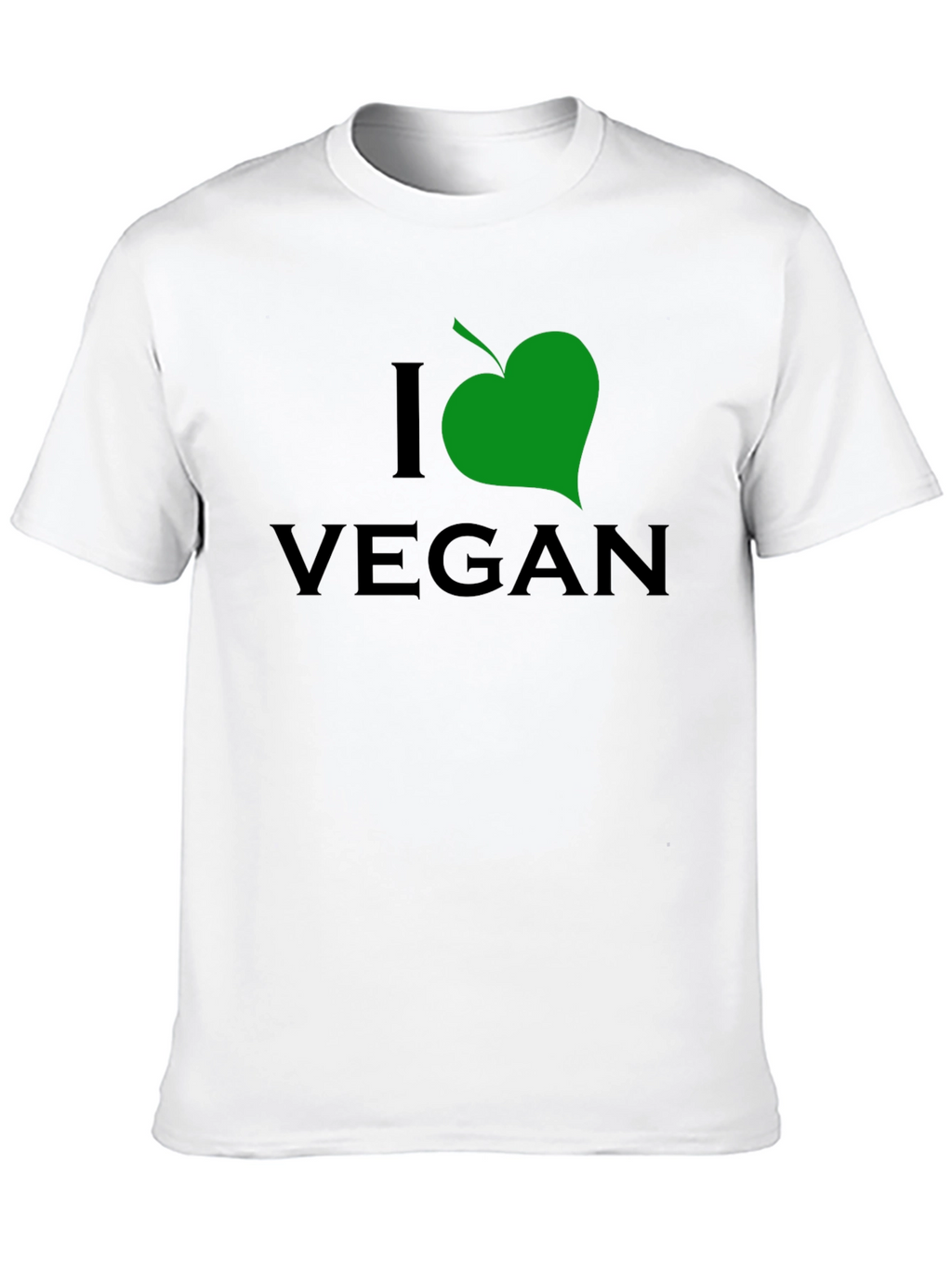 I Leaf Vegan Black T-Shirt