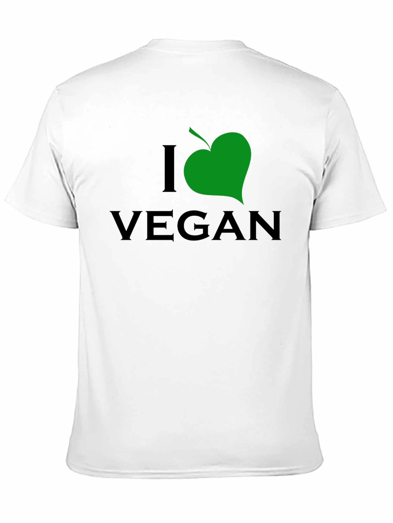 I Leaf Vegan Black T-Shirt