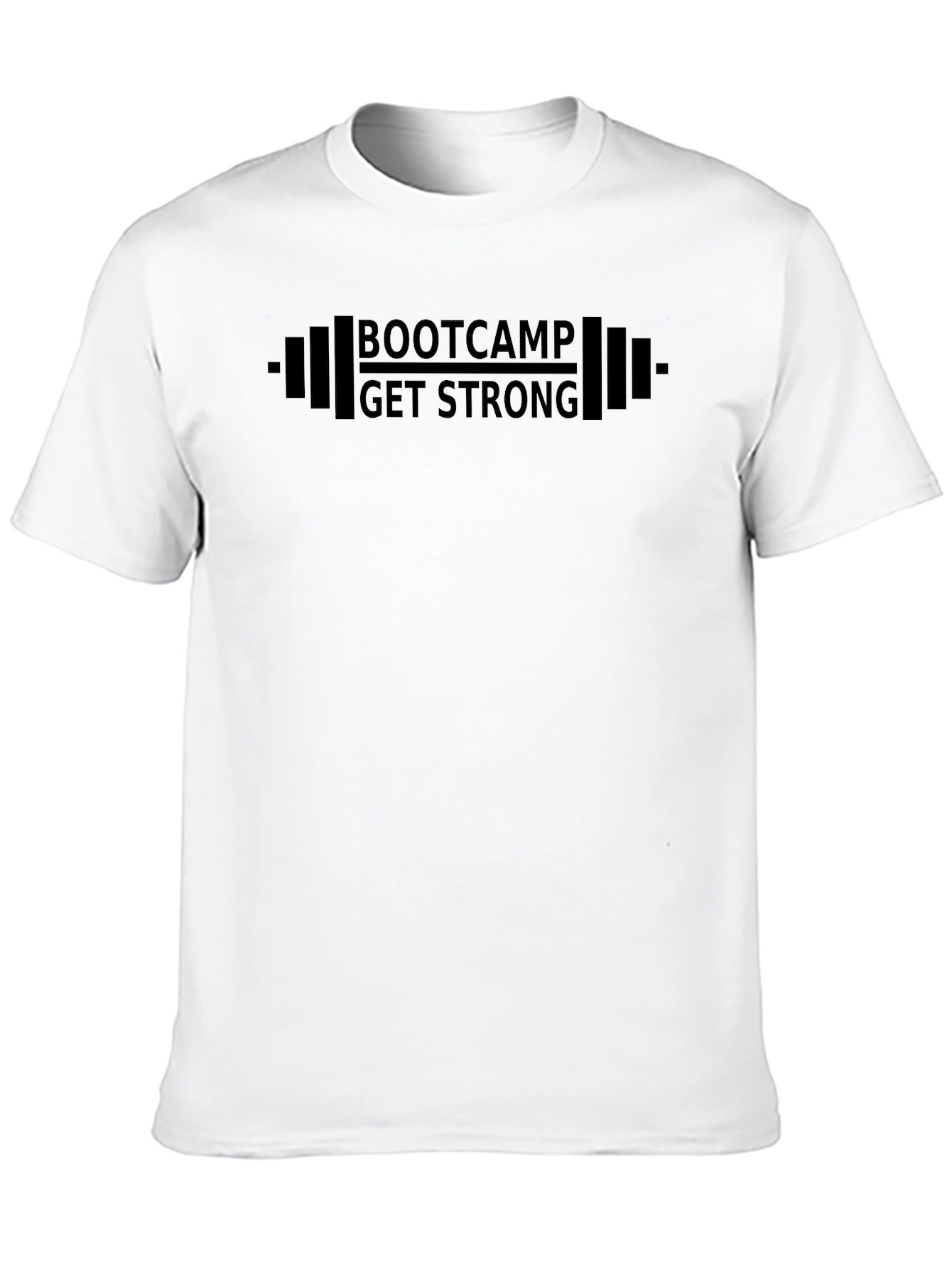 Bootcamp Get Strong Black T-Shirt - Workout Apparel