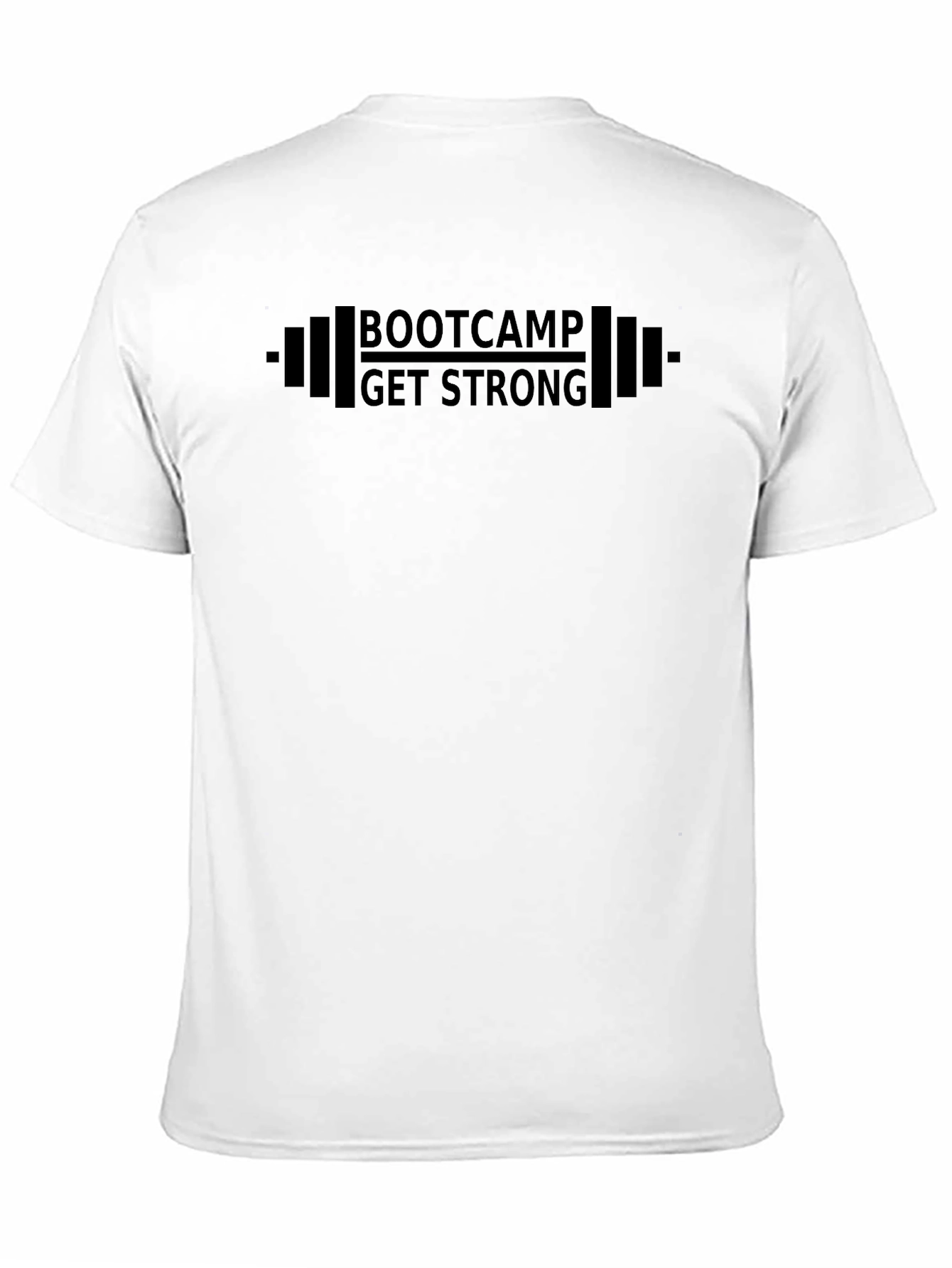 Bootcamp Get Strong Black T-Shirt - Workout Apparel