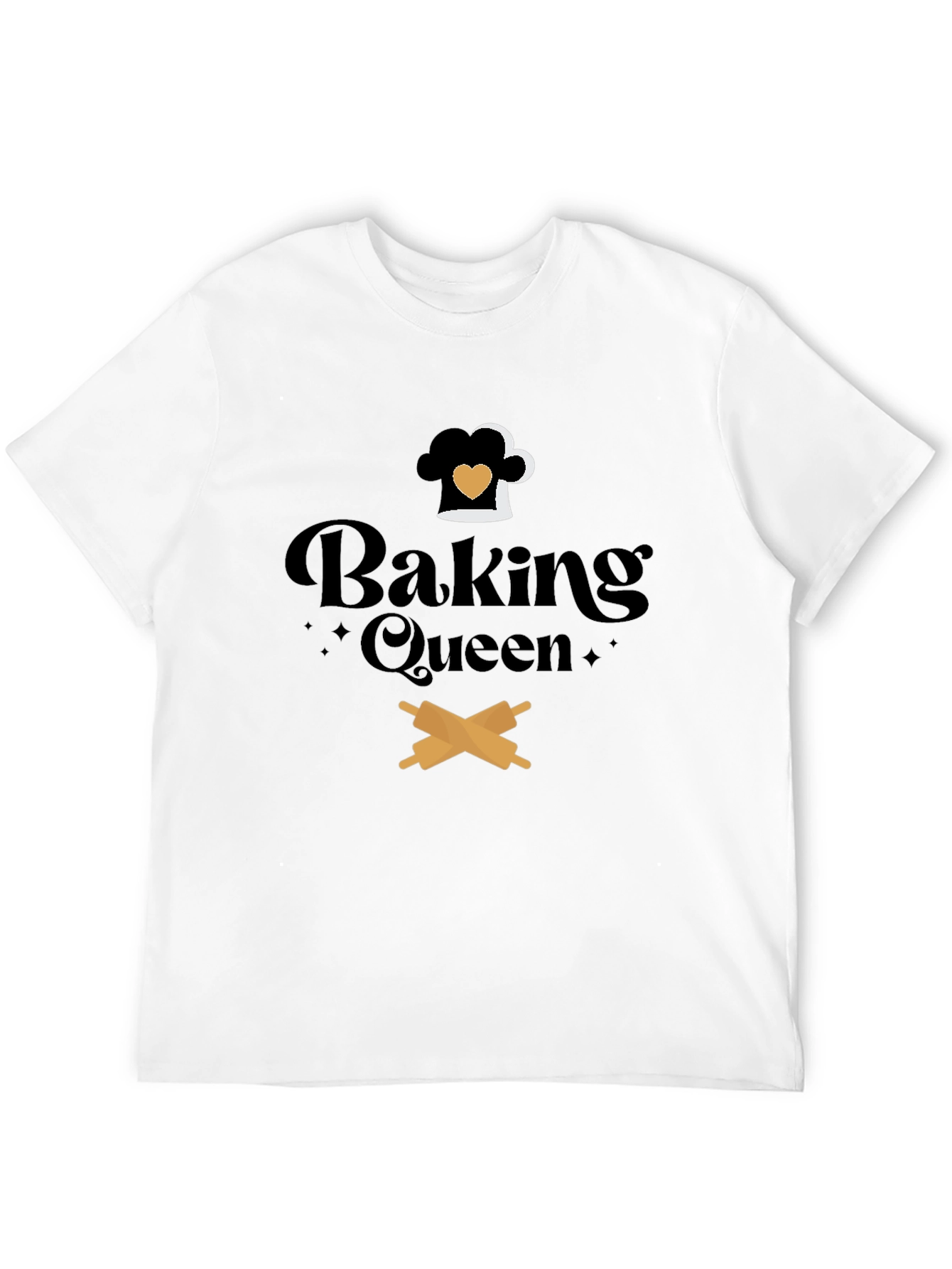 Baking Queen Graphic Tee - Culinary T-Shirt