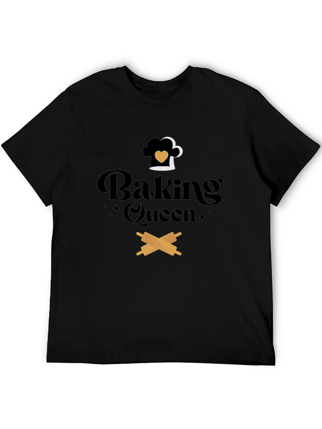 Baking Queen Graphic Tee - Culinary T-Shirt