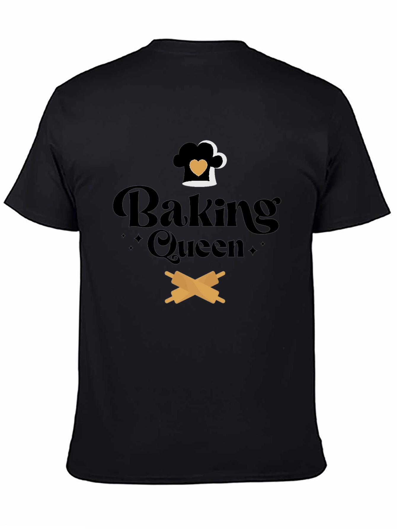 Baking Queen Graphic Tee - Culinary T-Shirt