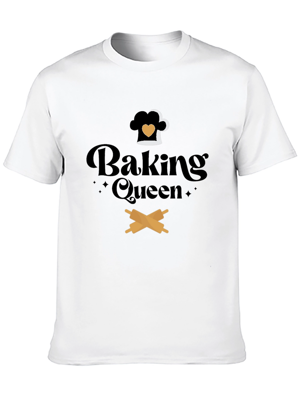 Baking Queen Graphic Tee - Culinary T-Shirt