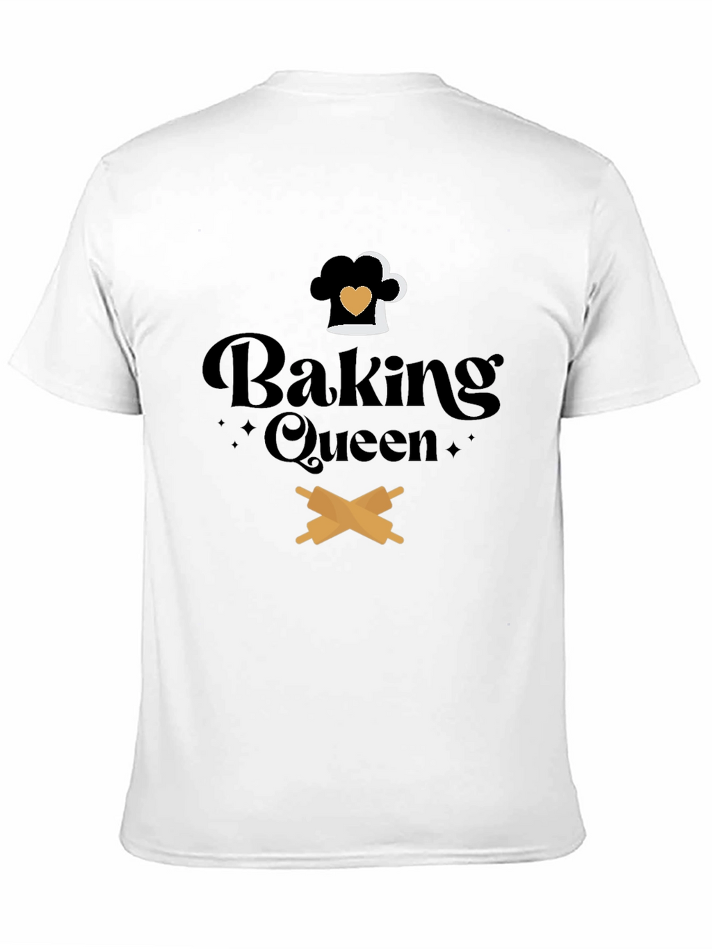 Baking Queen Graphic Tee - Culinary T-Shirt