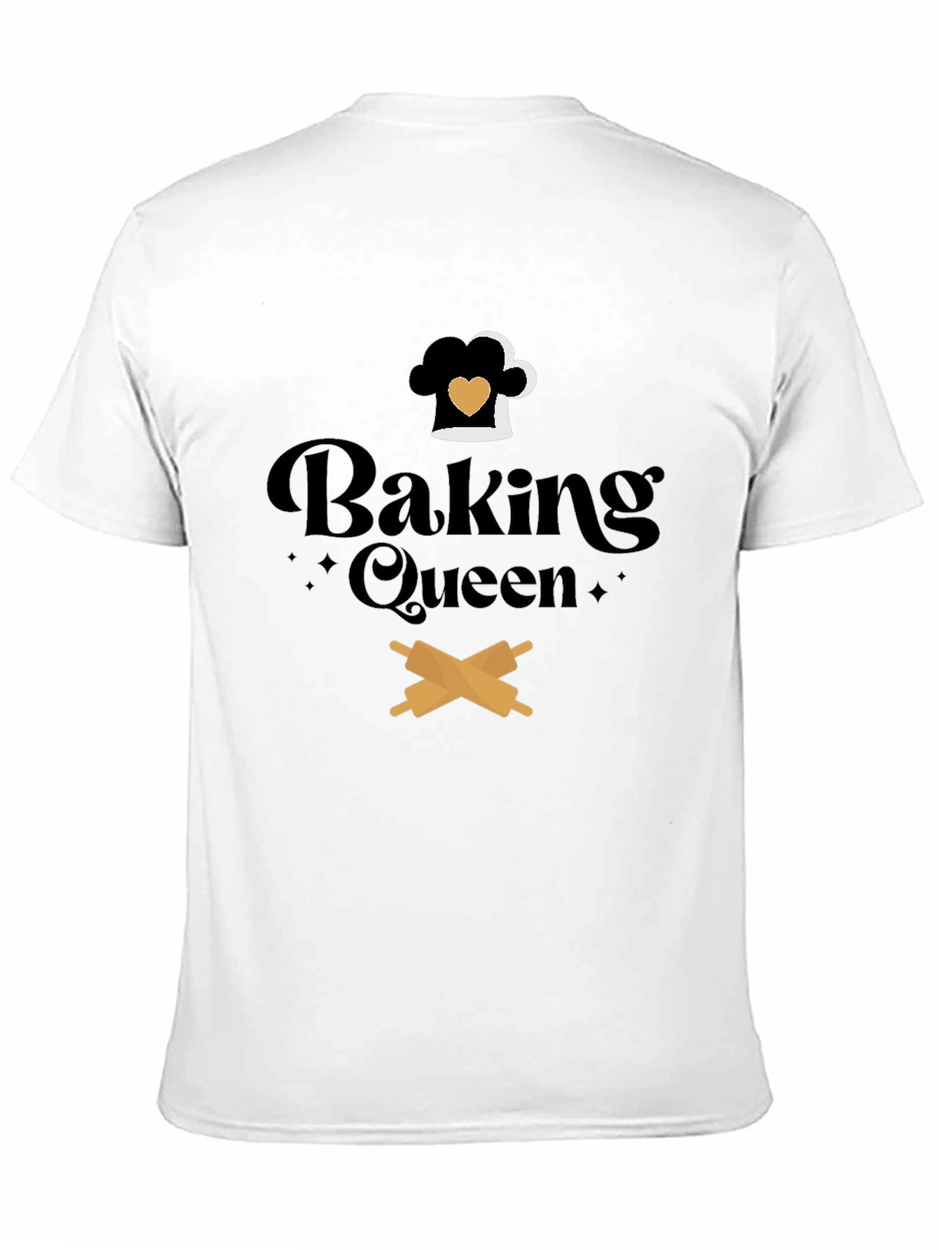 Baking Queen Graphic Tee - Culinary T-Shirt