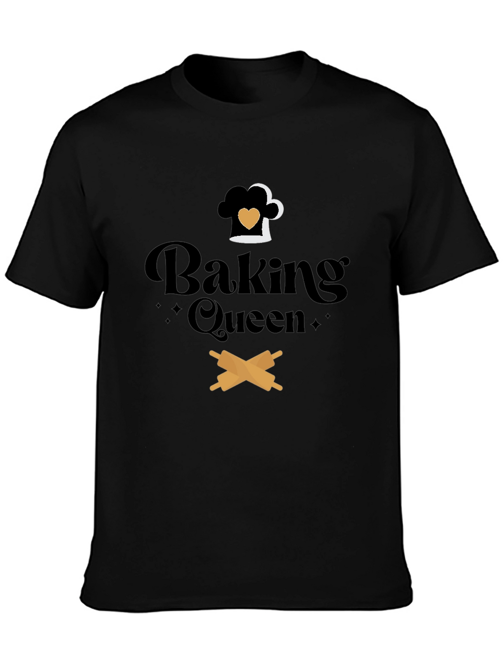 Baking Queen Graphic Tee - Culinary T-Shirt