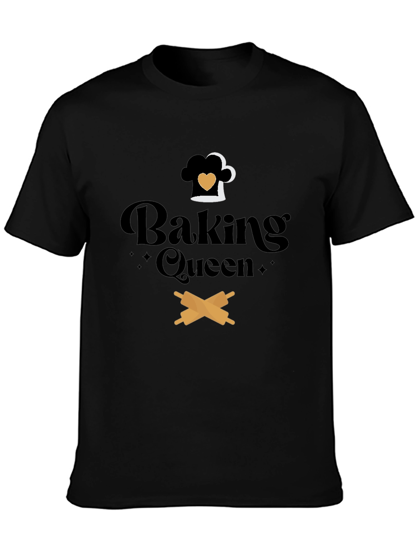 Baking Queen Graphic Tee - Culinary T-Shirt