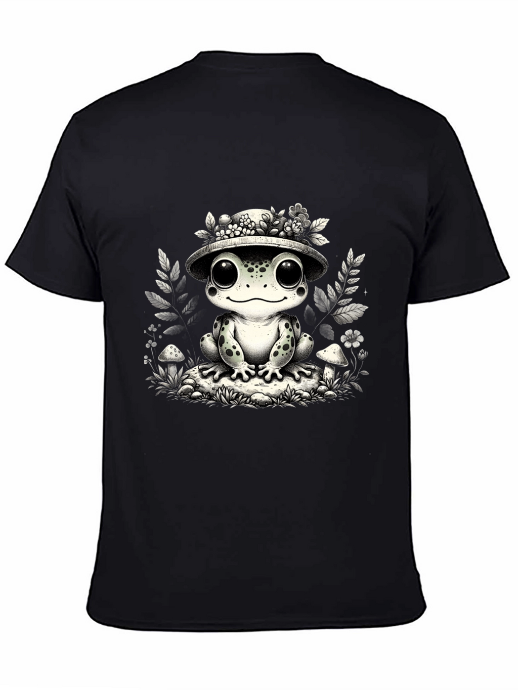 Cute Frog T-Shirt - Toad with Hat