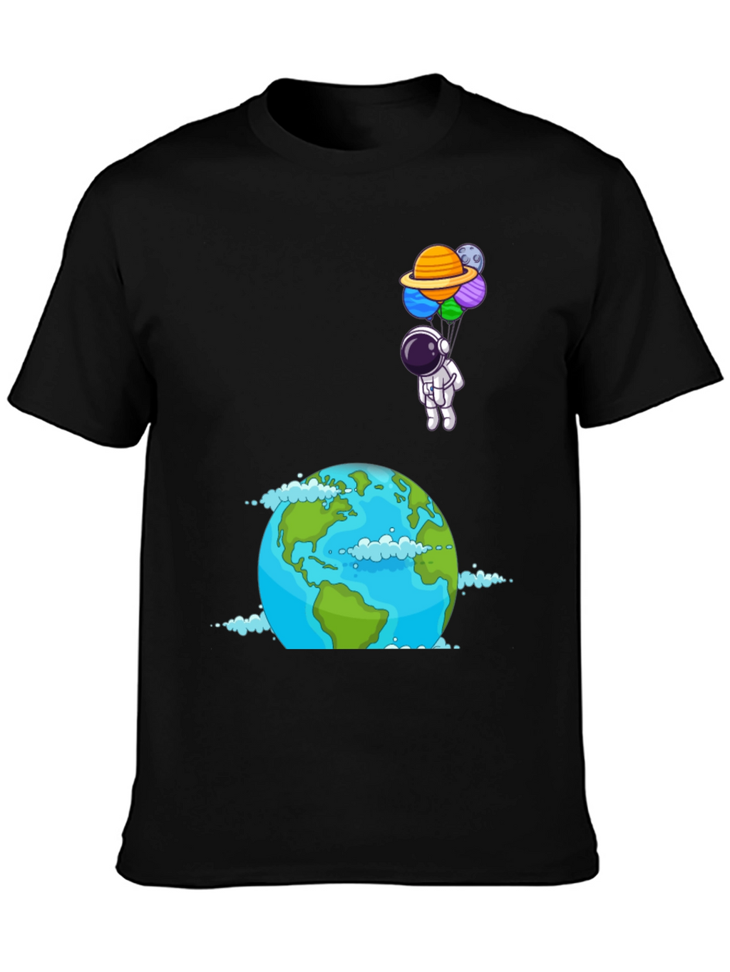 Astronaut Planet T-Shirt