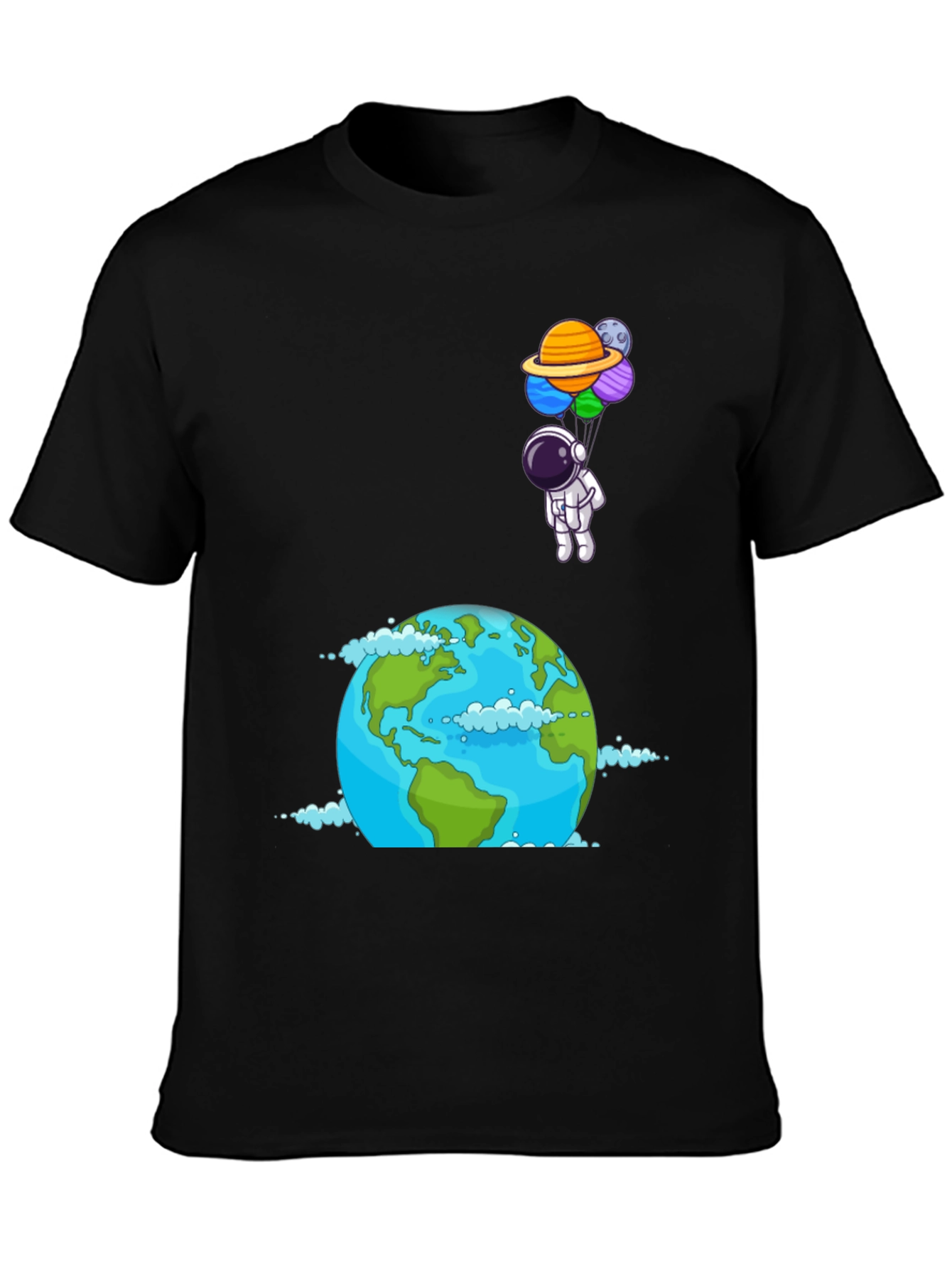 Astronaut Planet T-Shirt