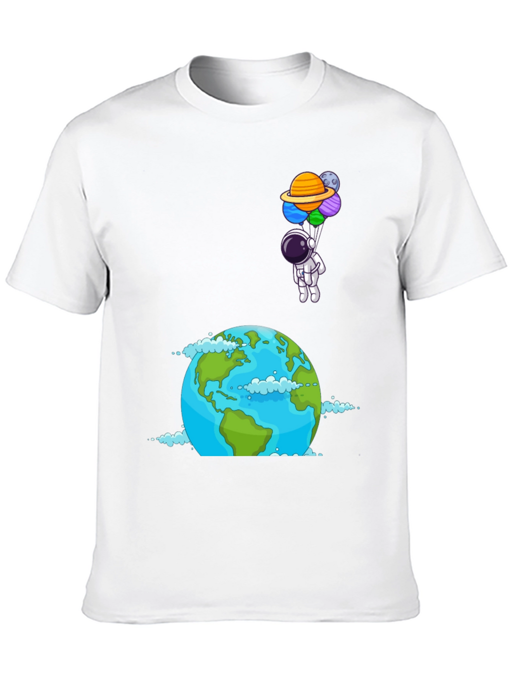 Astronaut Planet T-Shirt