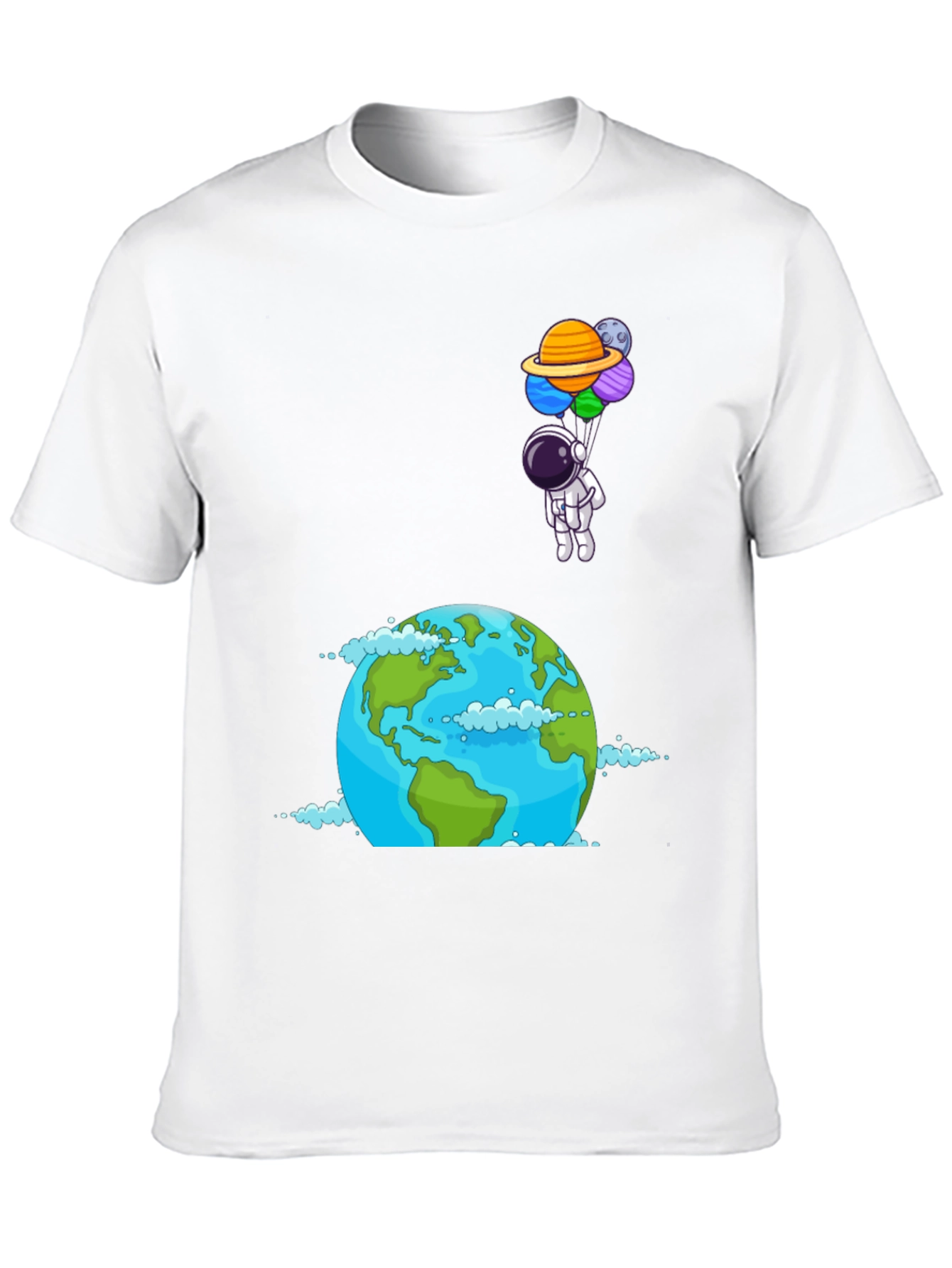 Astronaut Planet T-Shirt