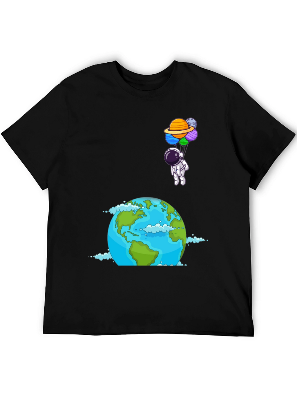 Astronaut Planet T-Shirt
