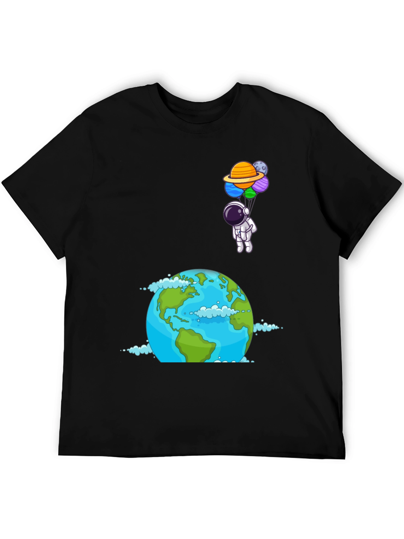 Astronaut Planet T-Shirt