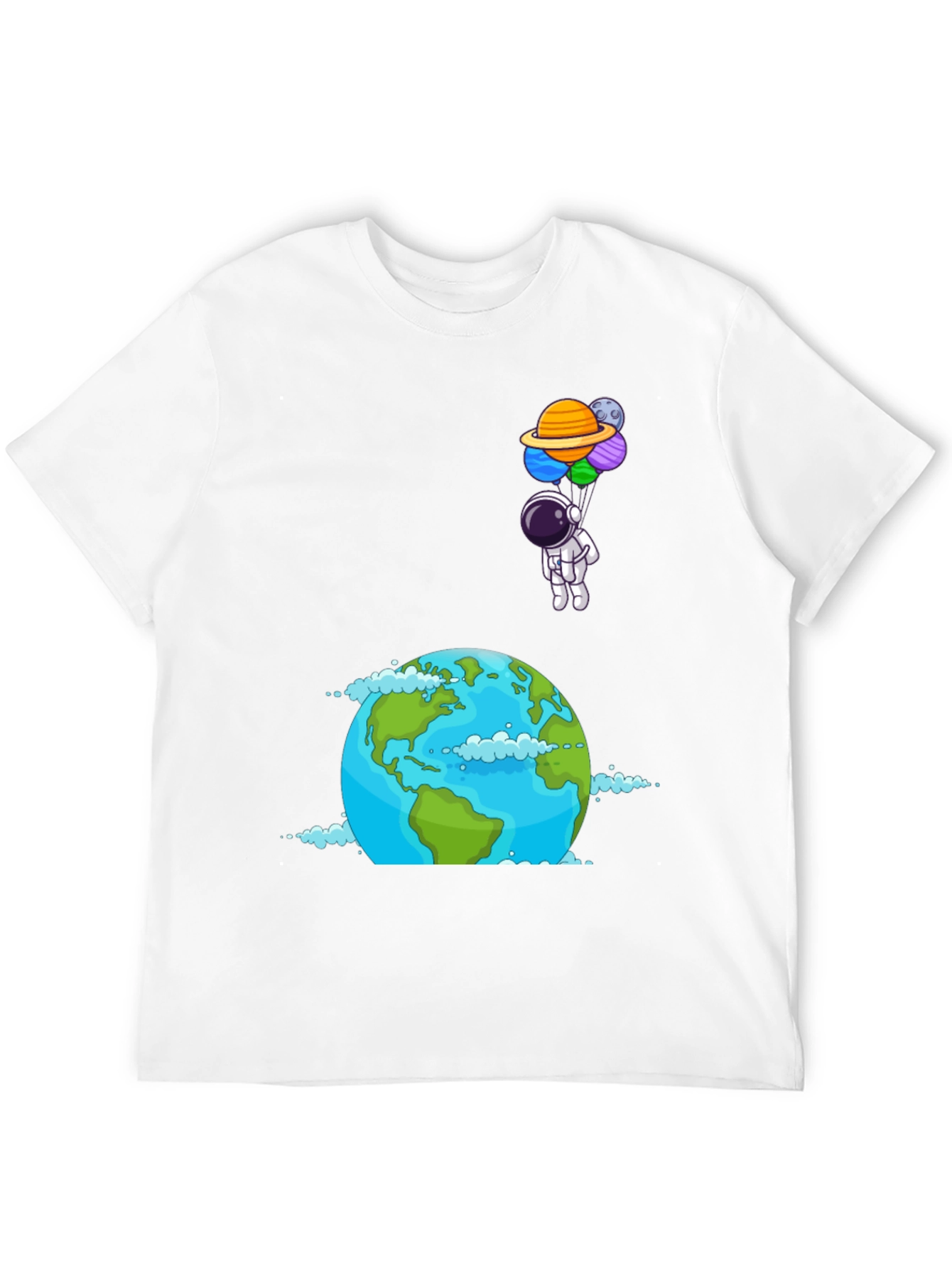Astronaut Planet T-Shirt