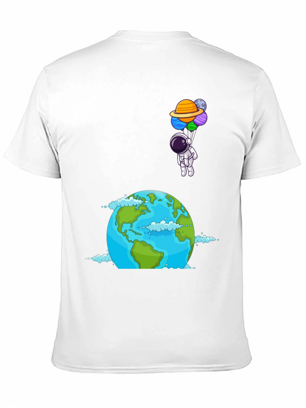 Astronaut Planet T-Shirt