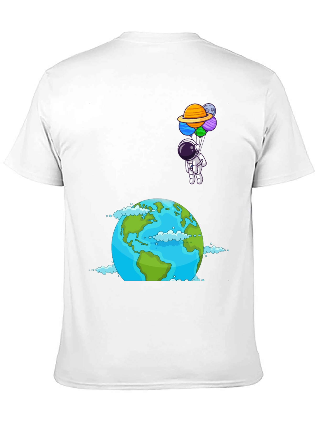 Astronaut Planet T-Shirt
