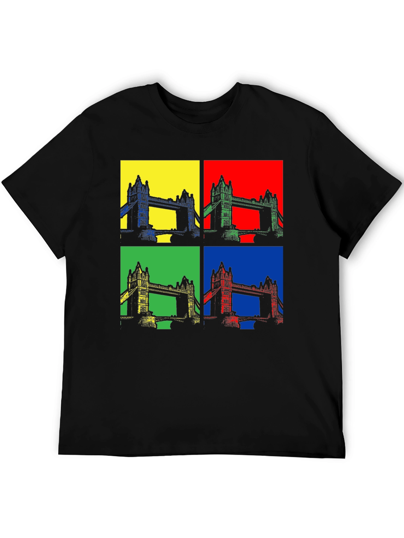 Pop Art London Bridge Graphic Tee