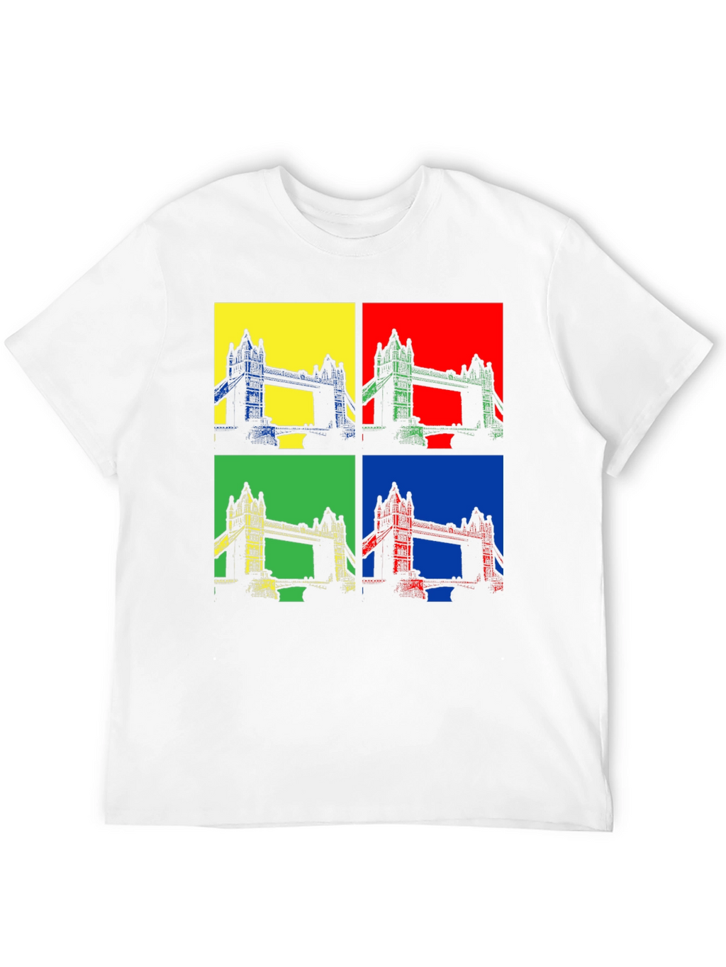 Pop Art London Bridge Graphic Tee