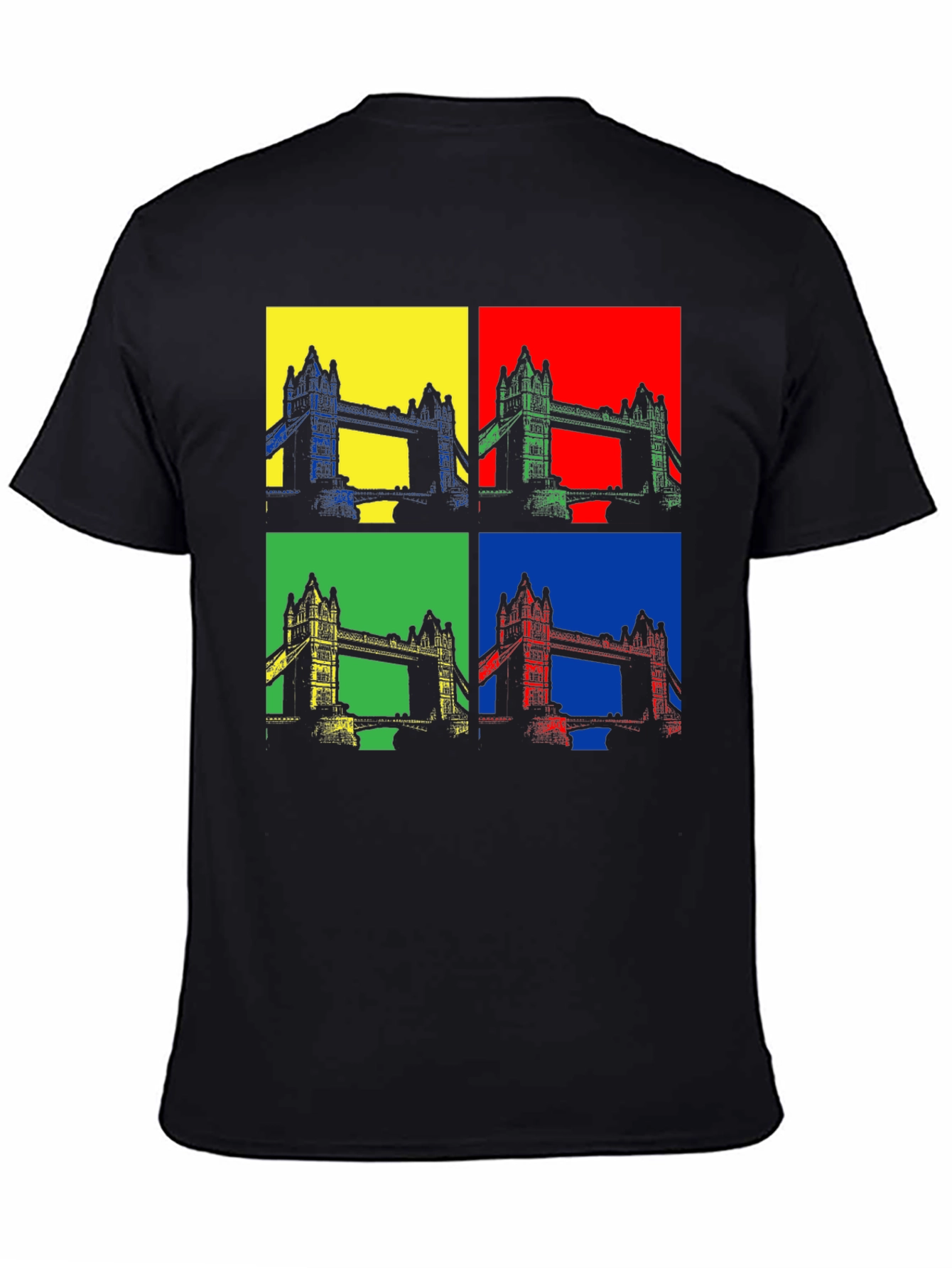 Pop Art London Bridge Graphic Tee