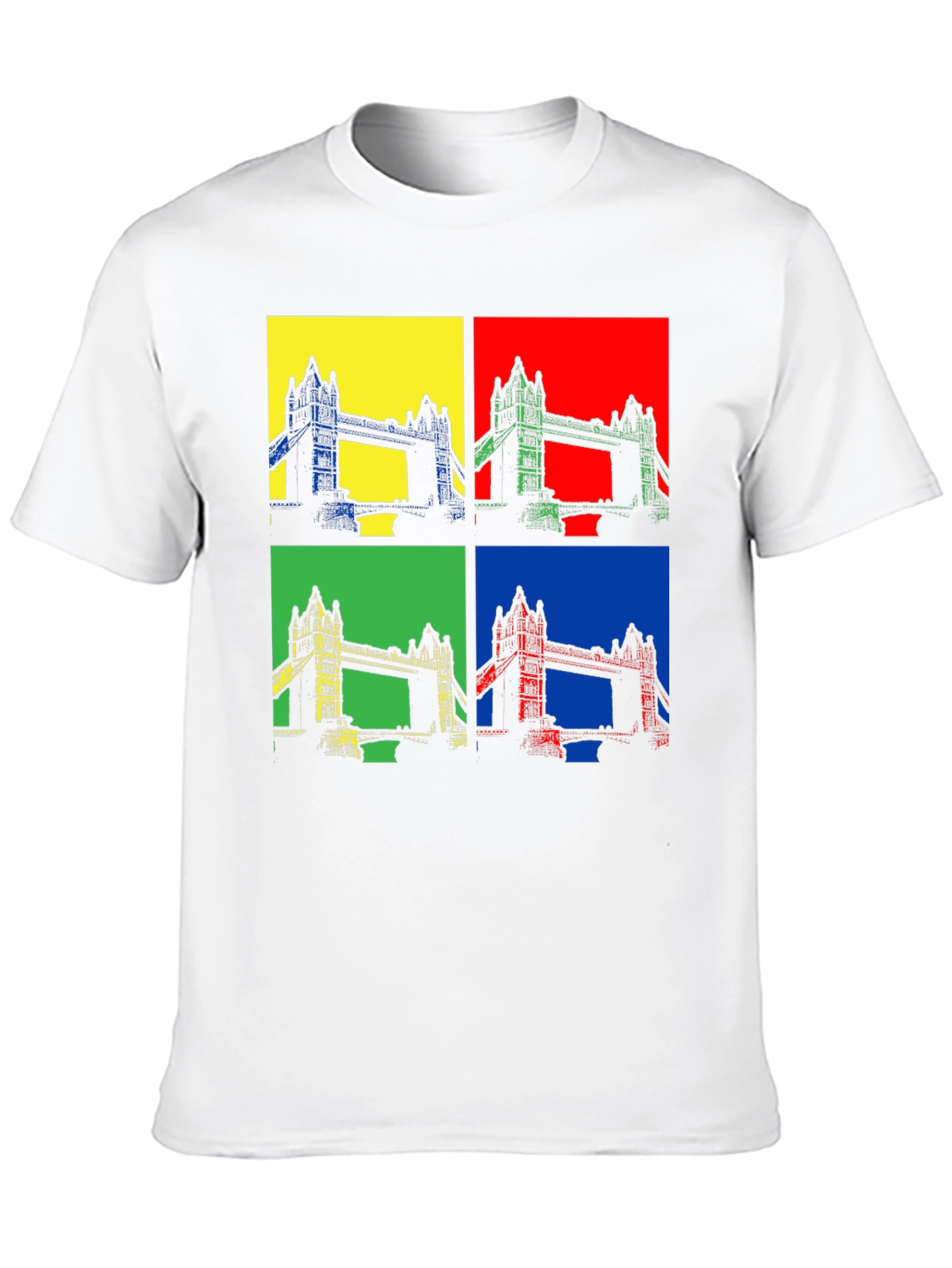 Pop Art London Bridge Graphic Tee
