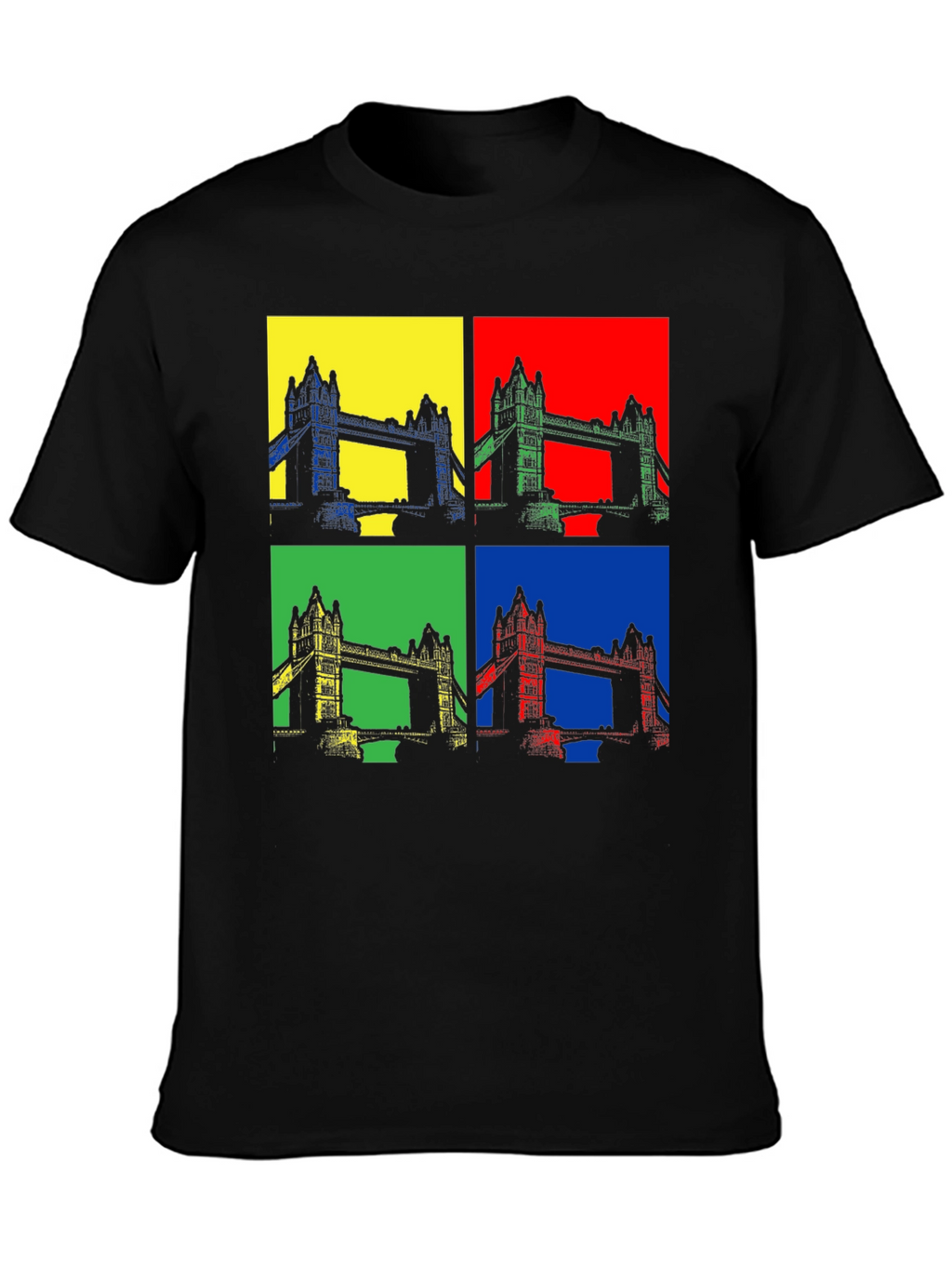 Pop Art London Bridge Graphic Tee