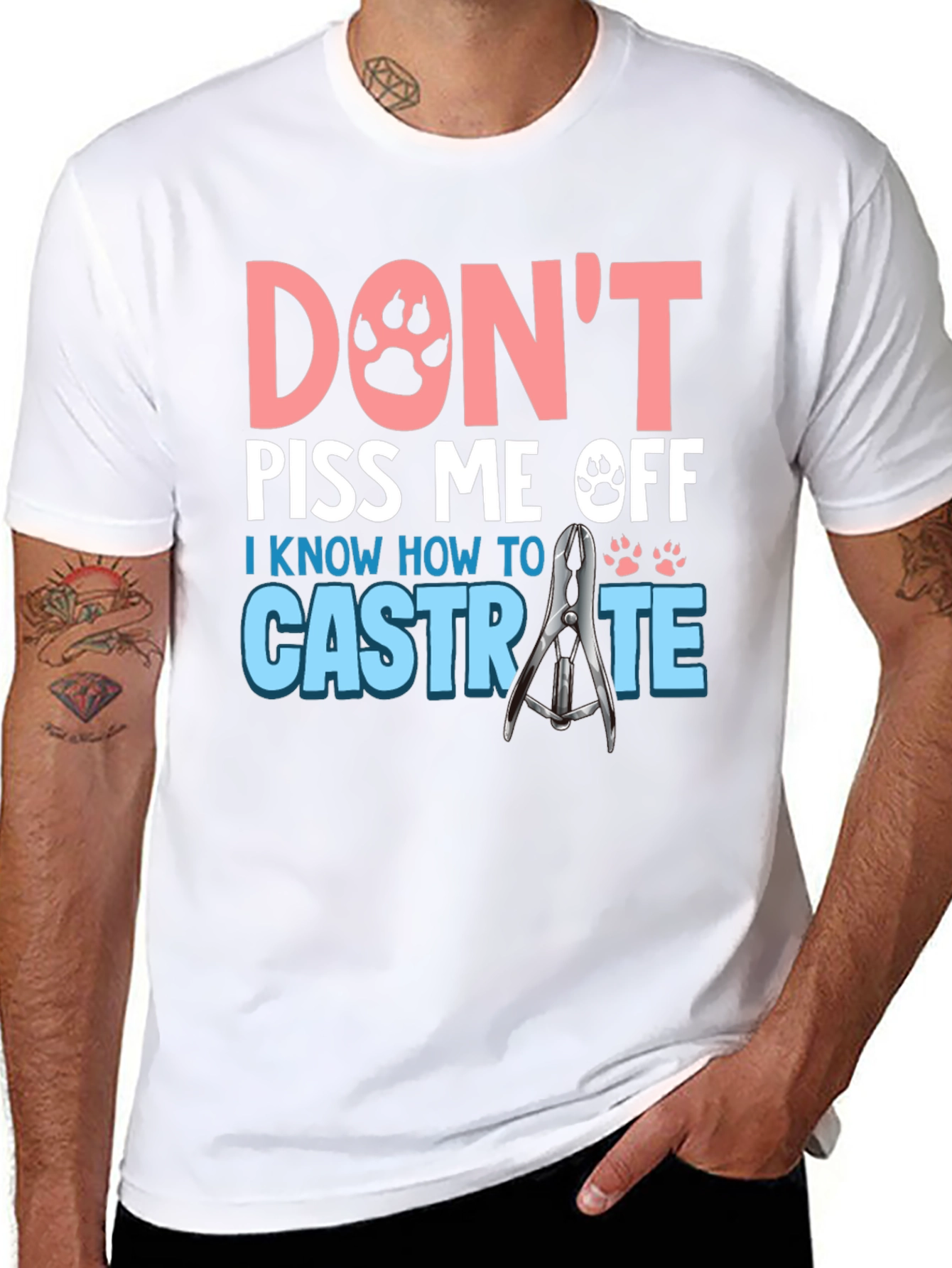 Dont Piss Me Off Funny T-Shirt