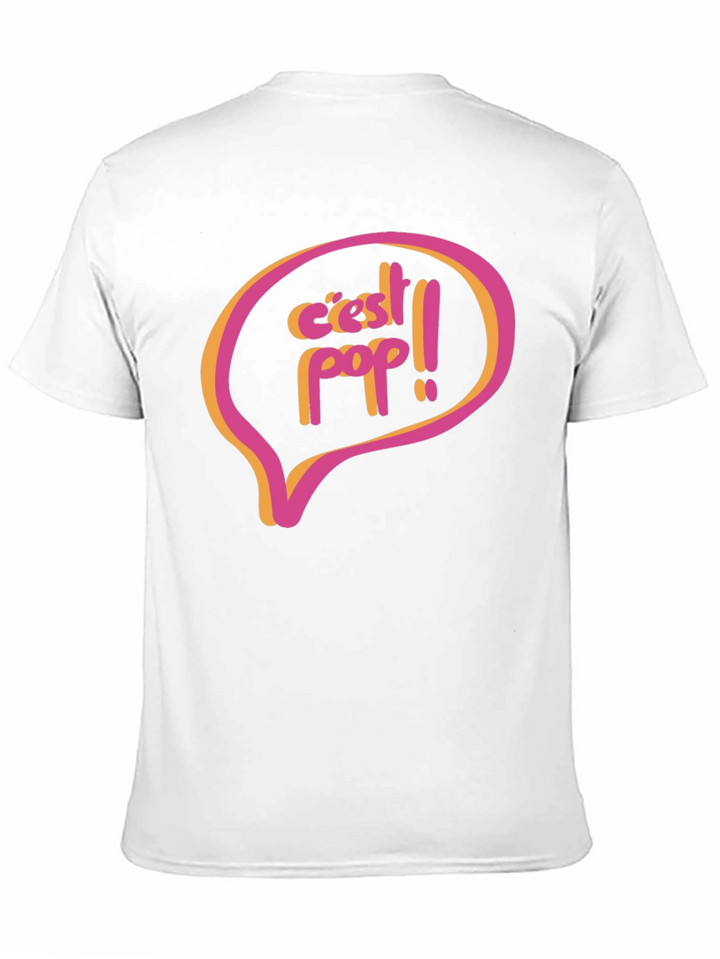Cest Pop! Graphic Tee - Retro Style