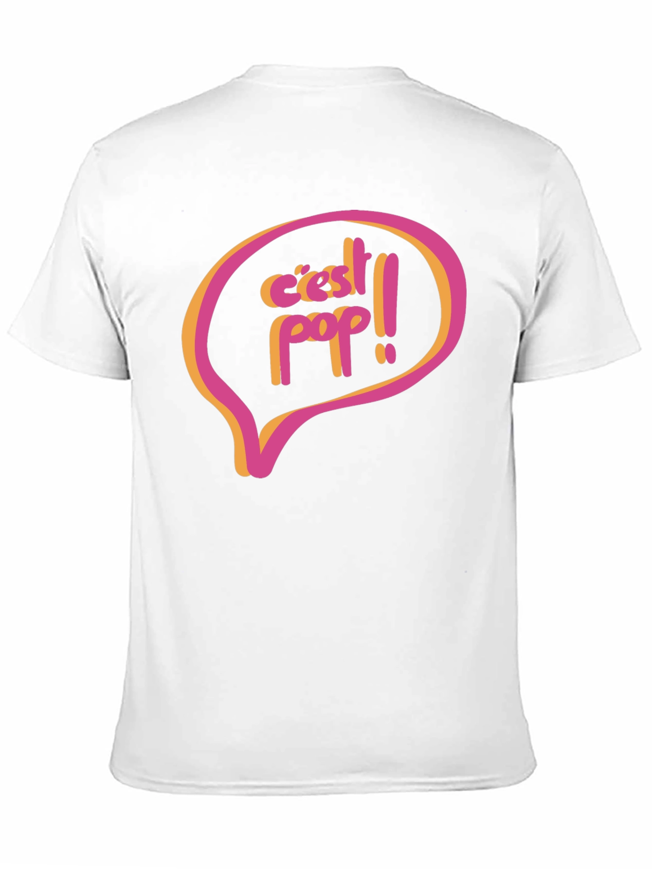 Cest Pop! Graphic Tee - Retro Style