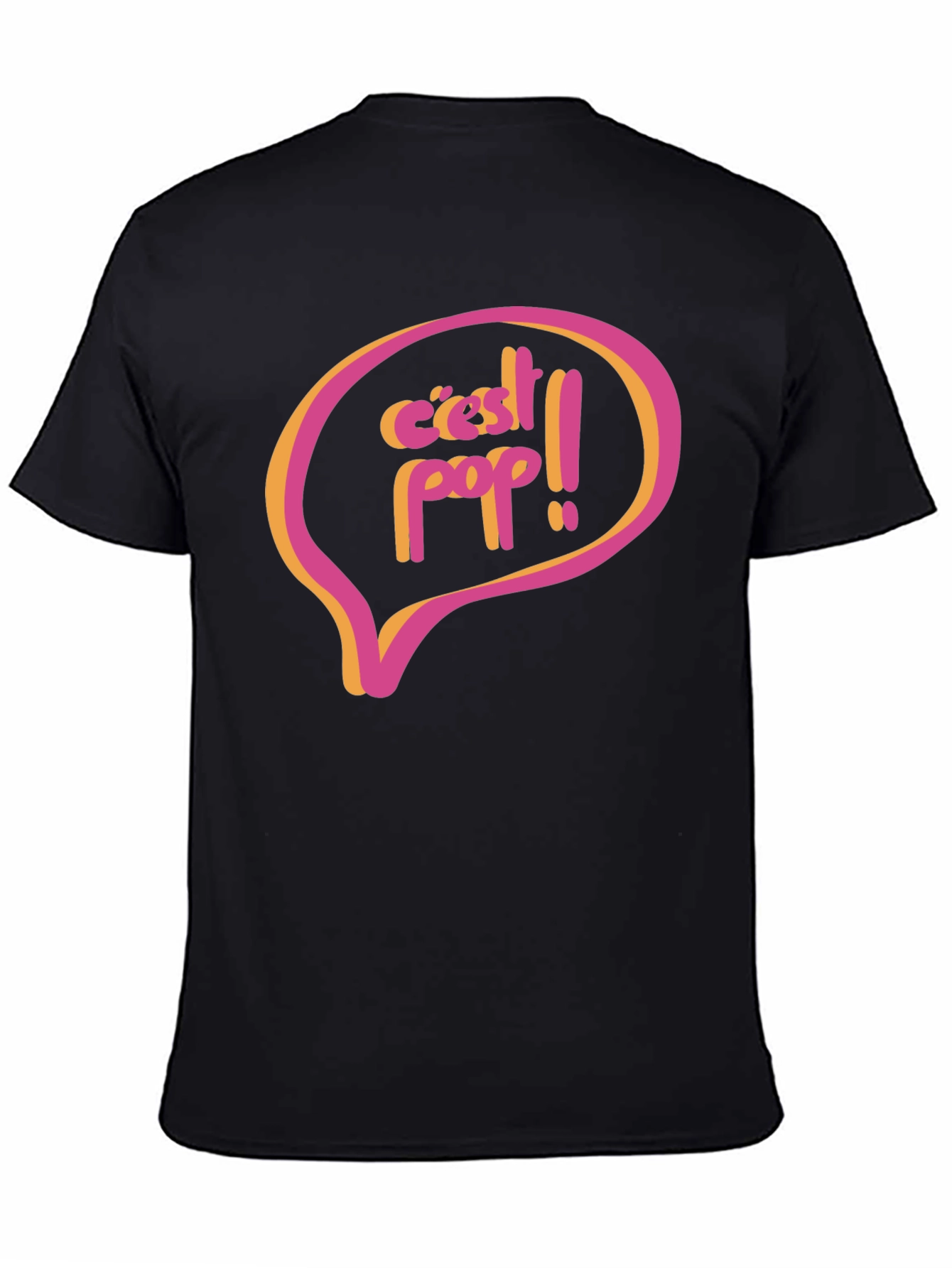 Cest Pop! Graphic Tee - Retro Style