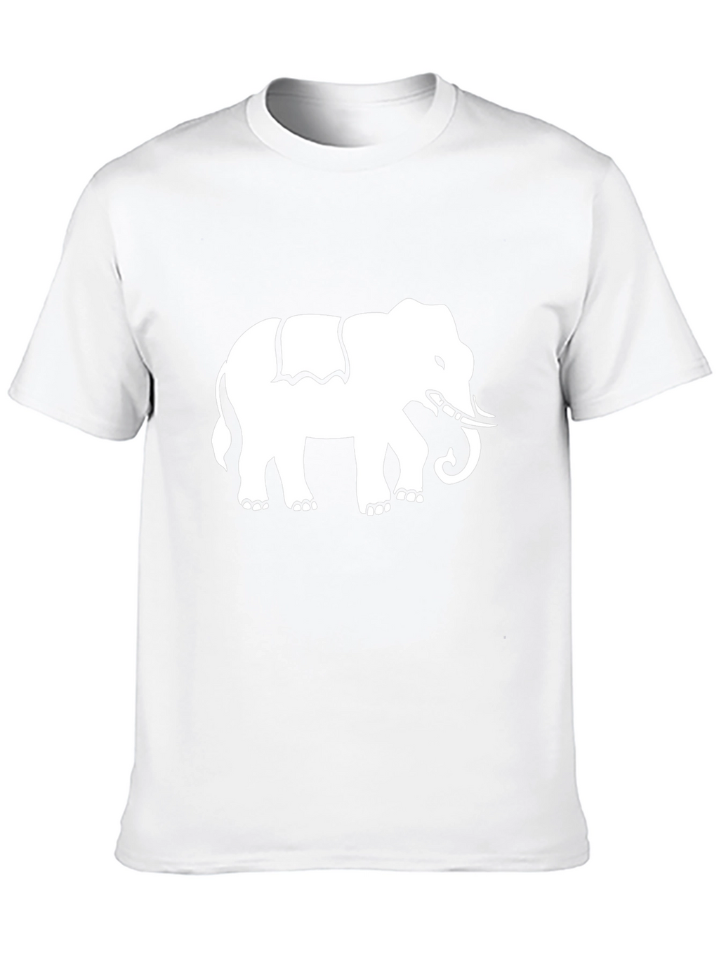 Elephant Graphic Black T-Shirt