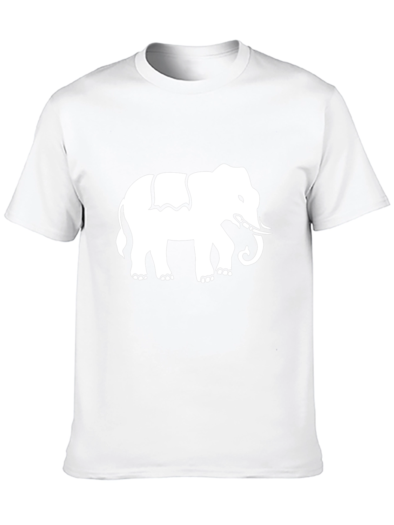 Elephant Graphic Black T-Shirt