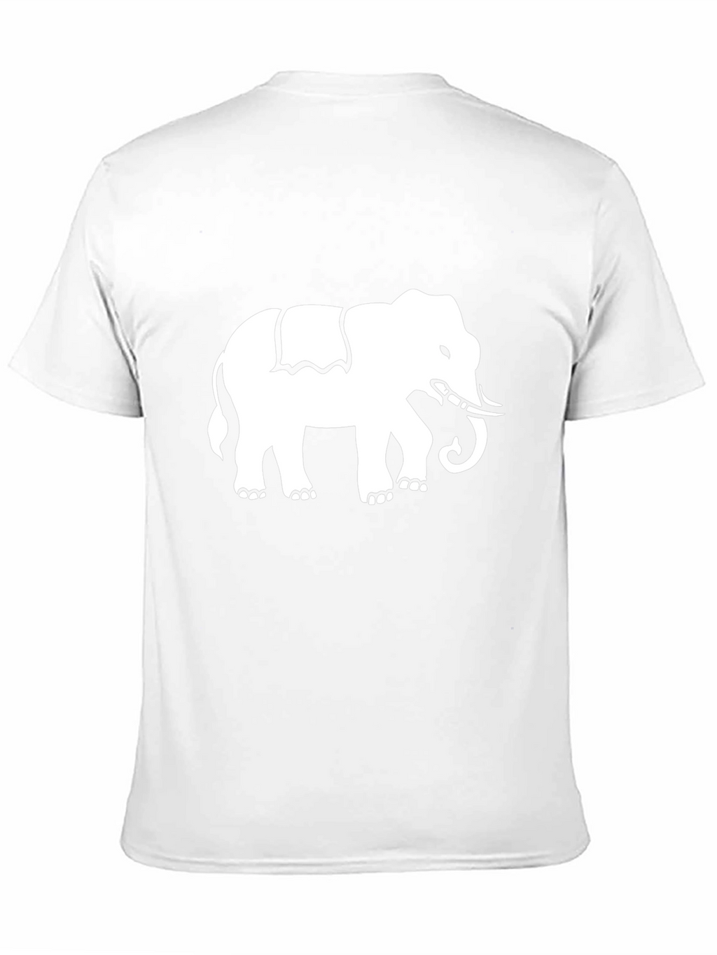 Elephant Graphic Black T-Shirt