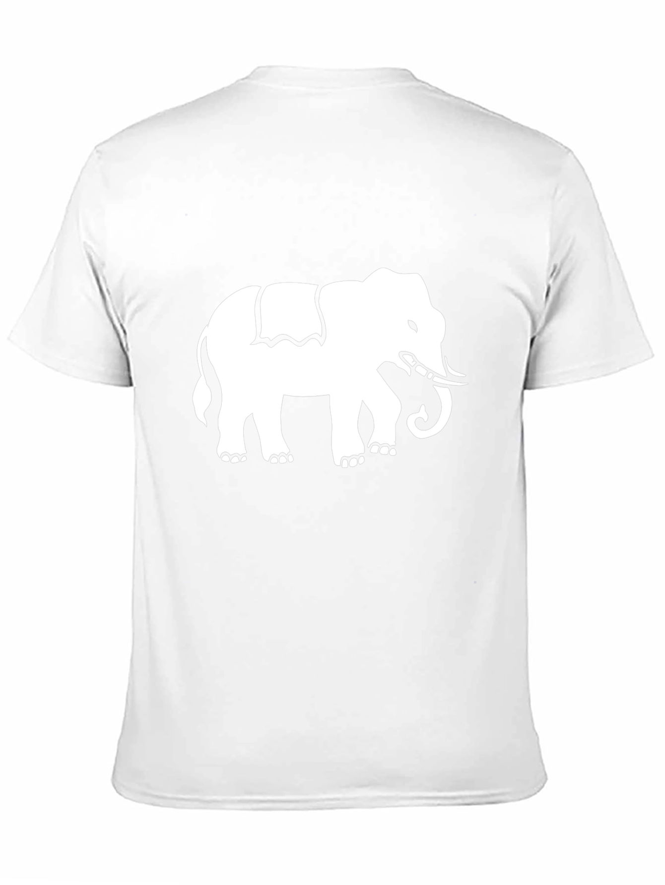 Elephant Graphic Black T-Shirt