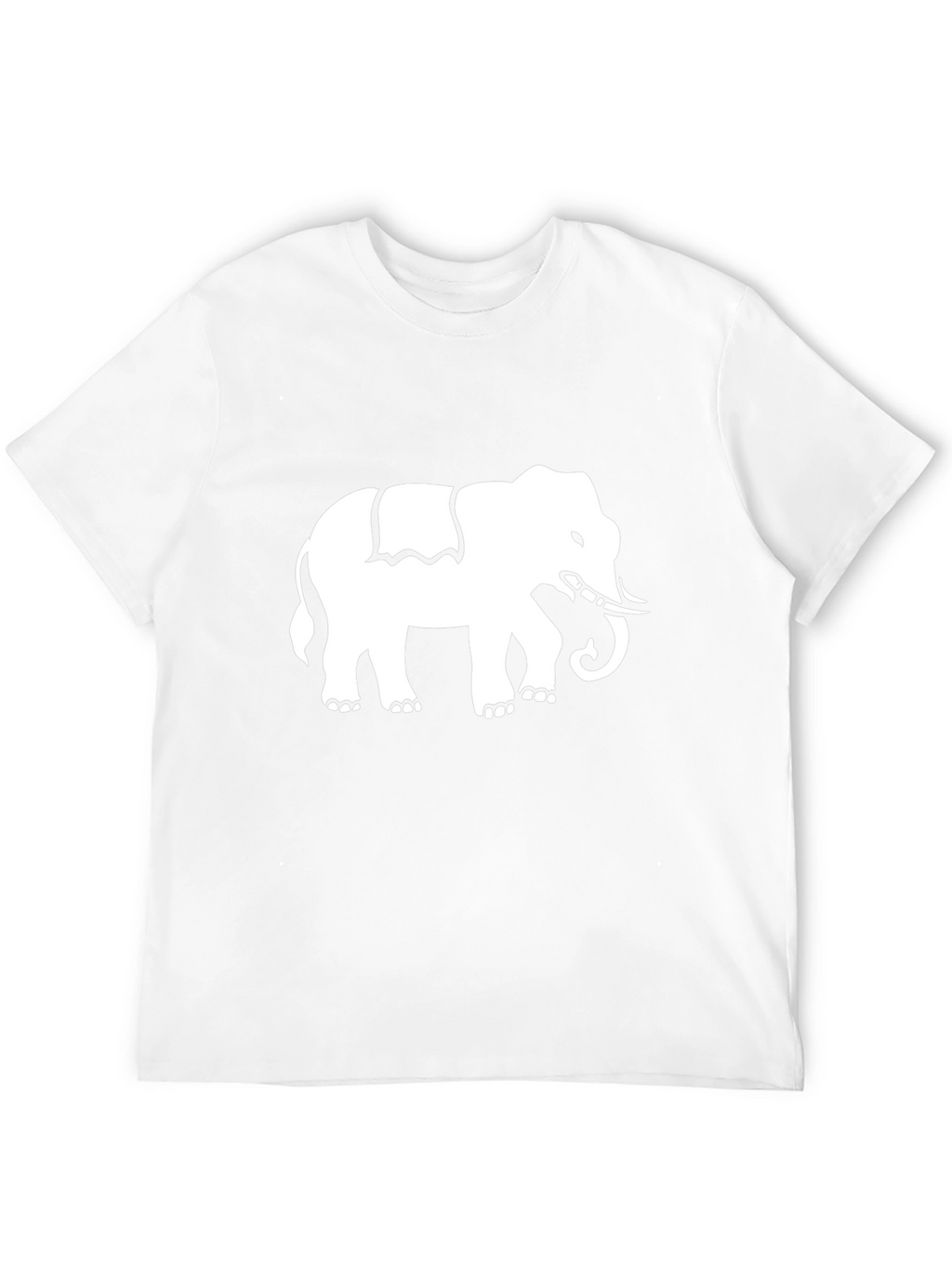 Elephant Graphic Black T-Shirt