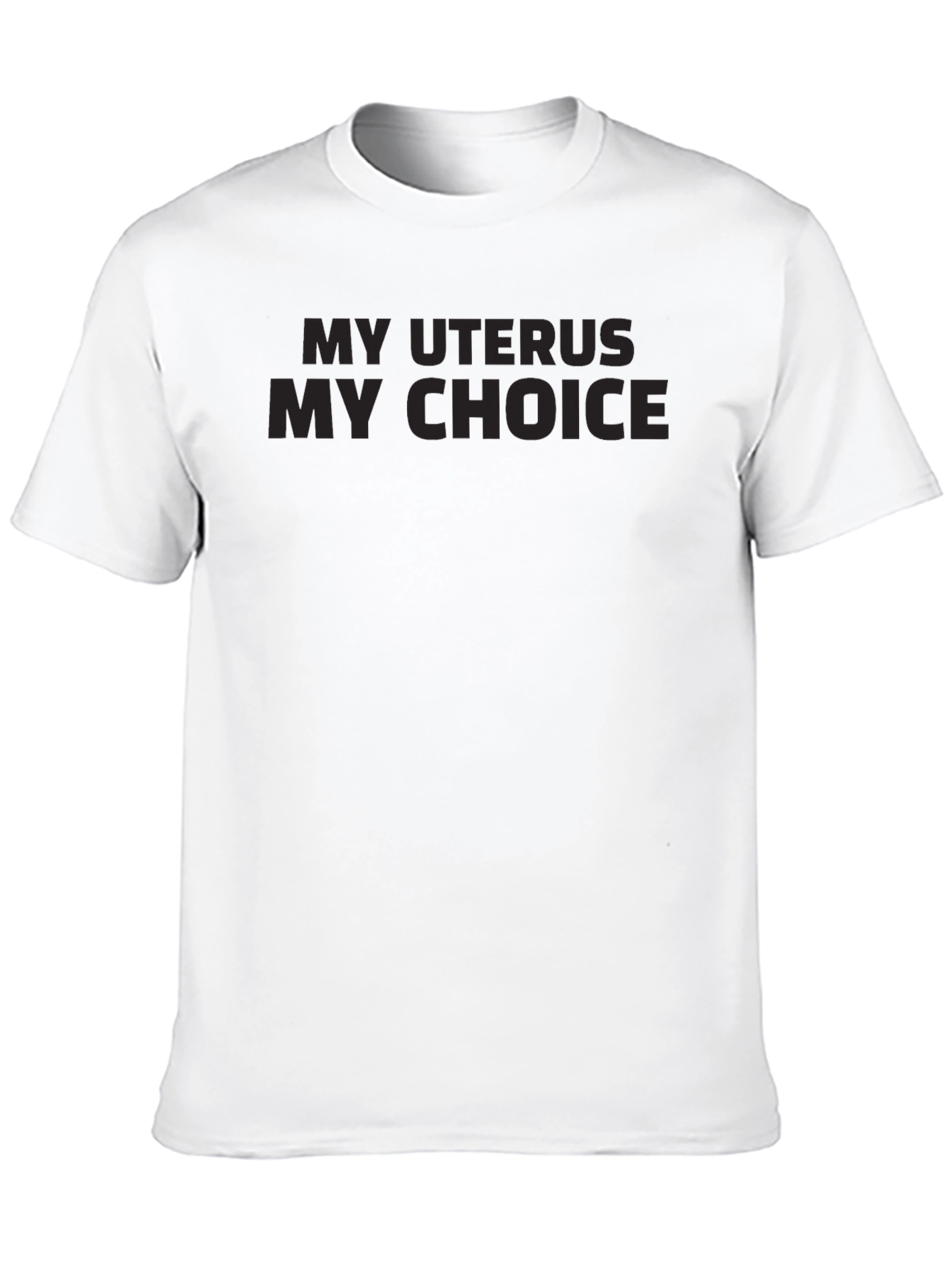 My Uterus My Choice Graphic Tee - Pro-Choice Shirt