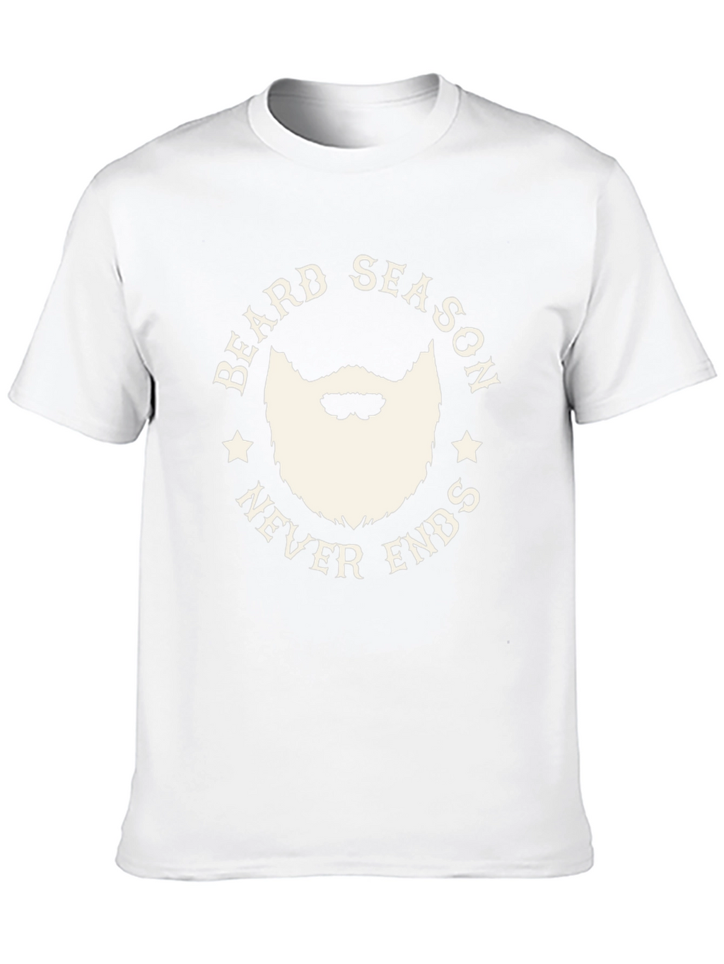 Beard Season Never Ends Graphic Tee