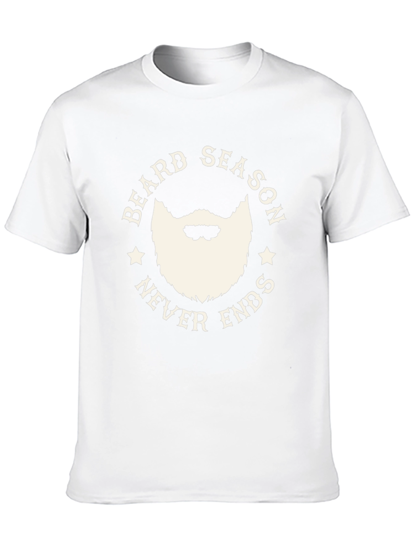 Beard Season Never Ends Graphic Tee