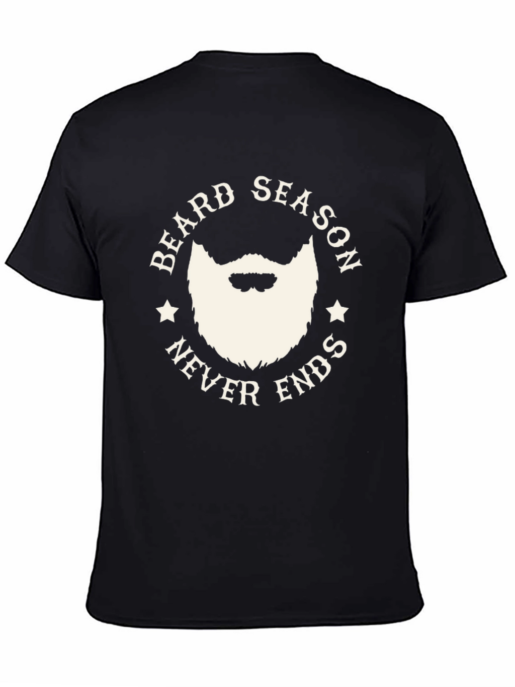 Beard Season Never Ends Graphic Tee