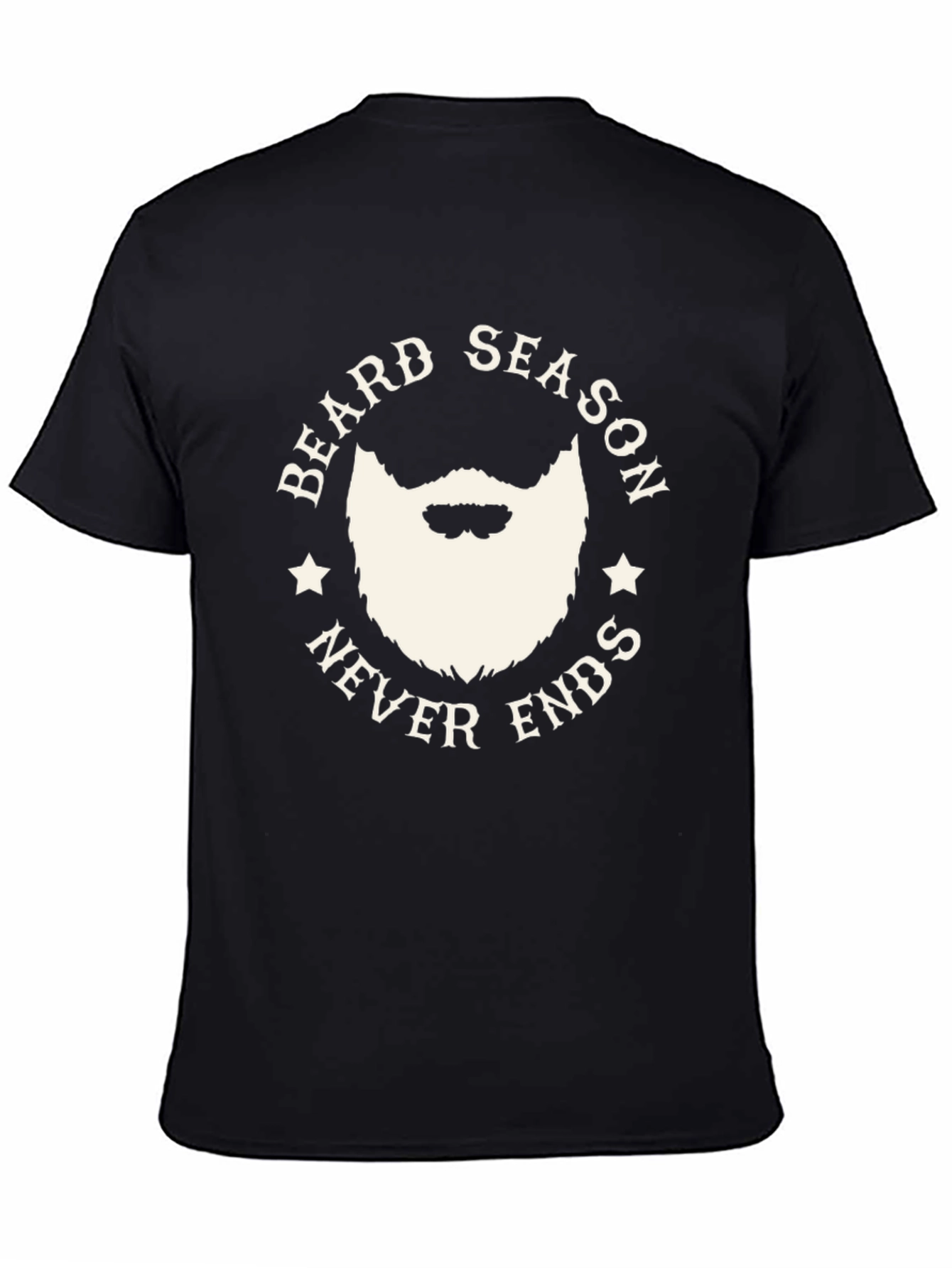 Beard Season Never Ends Graphic Tee