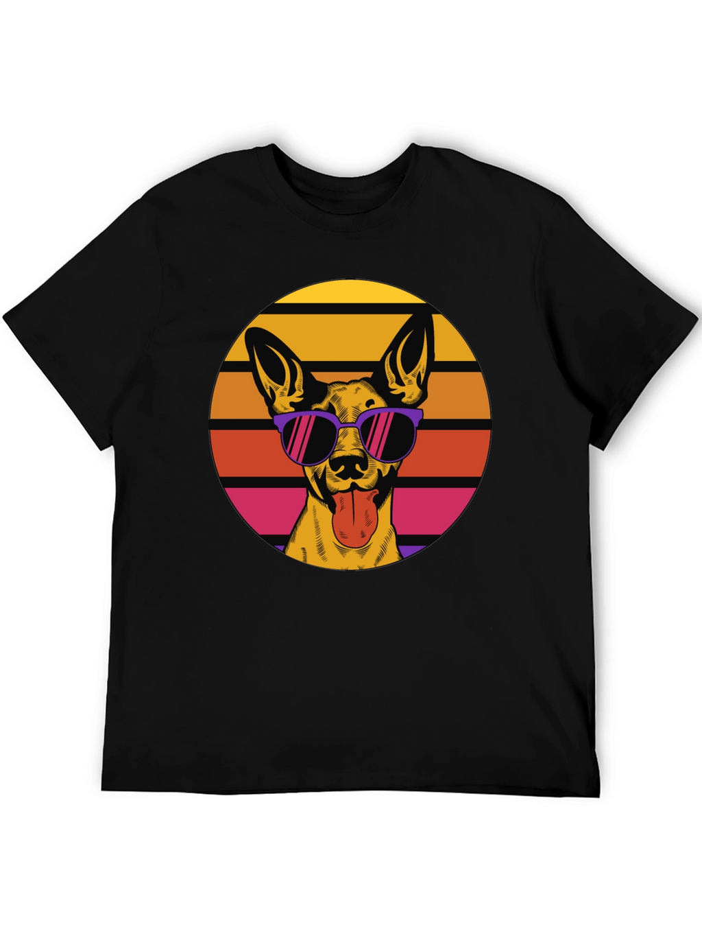 Cool Dog Retro T-Shirt