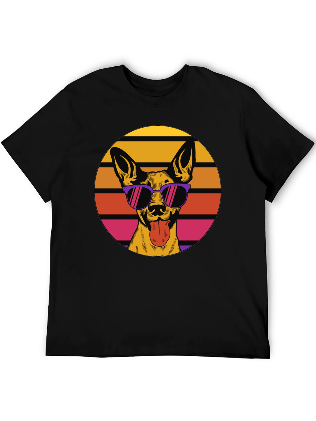 Cool Dog Retro T-Shirt