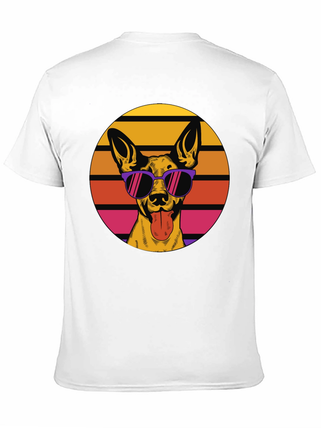 Cool Dog Retro T-Shirt